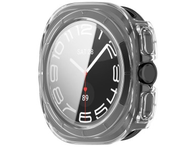 Funda Tech-Protect Defense (paquete de 2) para Samsung Galaxy Watch Ultra de 47 mm - Negro mate tran Funda Tech-Protect Defense (paquete de 2) para Samsung Galaxy Watch Ultra de 47 mm - Negro mate tran