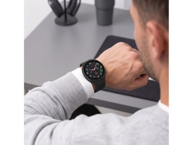 Funda Tech-Protect Defense (paquete de 2) para Samsung Galaxy Watch de 40 mm - Transparente y negro Funda Tech-Protect Defense (paquete de 2) para Samsung Galaxy Watch de 40 mm - Transparente y negro
