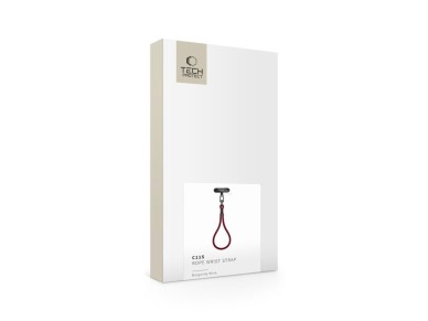 Pulseira de corda Tech-Protect C11S para celular - Bordô Pulseira de corda Tech-Protect C11S para celular - Bordô