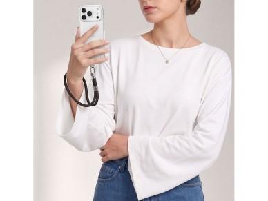 Pulseira de corda Tech-Protect C11S para celular - Preta Pulseira de corda Tech-Protect C11S para celular - Preta