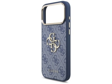 Guess 4G Big 4G Classic Logo Case for iPhone 18 Pro Max / 17 Pro Max - Blue and Gold Guess 4G Big 4G Classic Logo Case for iPhone 18 Pro Max / 17 Pro Max - Blue and Gold