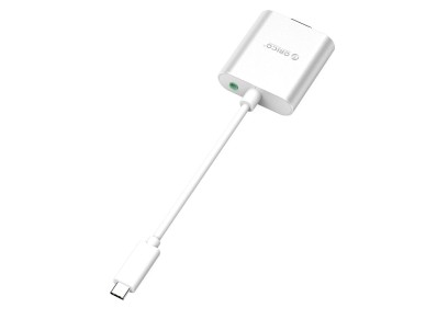 Orico PTAV USB-C - VGA adapter and 3.5 mm Full HD mini jack 0.15 m - silver Orico PTAV USB-C - VGA adapter and 3.5 mm Full HD mini jack 0.15 m - silver