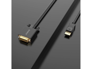 Orico XD-DTD DisplayPort to DVI 4K Cable 1m - Black Orico XD-DTD DisplayPort to DVI 4K Cable 1m - Black