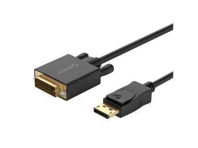 Cabo Orico XD-DTD DisplayPort para DVI 4K de 3 m - Preto Cabo Orico XD-DTD DisplayPort para DVI 4K de 3 m - Preto