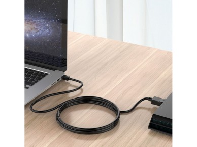 Cabo Orico XD-MDTH4 4K 30Hz Mini DisplayPort para HDMI 3m - Preto Cabo Orico XD-MDTH4 4K 30Hz Mini DisplayPort para HDMI 3m - Preto