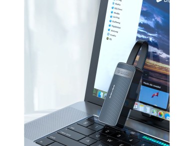 Orico UTK-U3 USB-A 3.0 to RJ45 Gigabit Ethernet 1 Gbps Network Adapter - Black Orico UTK-U3 USB-A 3.0 to RJ45 Gigabit Ethernet 1 Gbps Network Adapter - Black