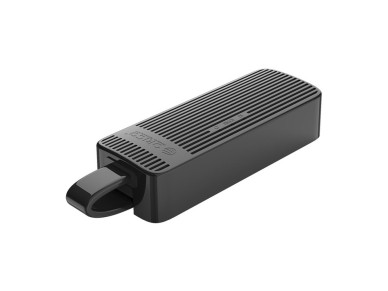 Orico UTK-U3 USB-A 3.0 to RJ45 Gigabit Ethernet 1 Gbps Network Adapter - Black Orico UTK-U3 USB-A 3.0 to RJ45 Gigabit Ethernet 1 Gbps Network Adapter - Black