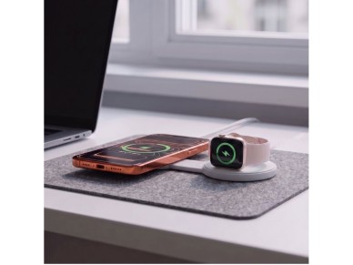 Cargador inalámbrico Tech-Protect A55 2 en 1 MagSafe de 25 W QI2.2 + cable USB-C/USB-C de 100 cm - B Cargador inalámbrico Tech-Protect A55 2 en 1 MagSafe de 25 W QI2.2 + cable USB-C/USB-C de 100 cm - B