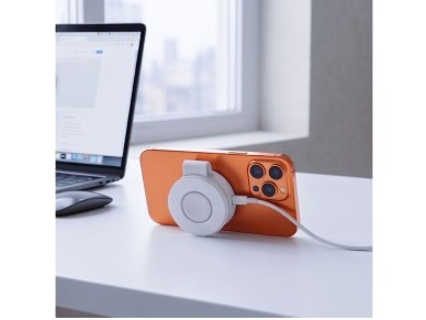 Cargador inalámbrico Tech-Protect A55 2 en 1 MagSafe de 25 W QI2.2 + cable USB-C/USB-C de 100 cm - B Cargador inalámbrico Tech-Protect A55 2 en 1 MagSafe de 25 W QI2.2 + cable USB-C/USB-C de 100 cm - B