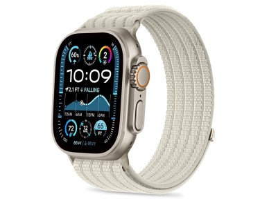 Tech-Protect Nylon Sport Strap for Apple Watch 44 / 45 / 46 / 49 mm - Beige Tech-Protect Nylon Sport Strap for Apple Watch 44 / 45 / 46 / 49 mm - Beige