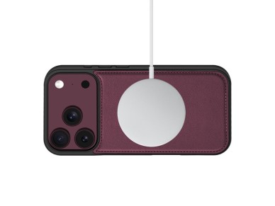 Tech-Protect Wallet MagSafe case for iPhone 17 Pro Max / 18 Pro Max - burgundy Tech-Protect Wallet MagSafe case for iPhone 17 Pro Max / 18 Pro Max - burgundy