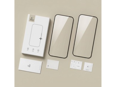 Protector de pantalla de vidrio templado Tech-Protect Glass Fit+ (paquete de 2) para Xiaomi Redmi 17 Protector de pantalla de vidrio templado Tech-Protect Glass Fit+ (paquete de 2) para Xiaomi Redmi 17