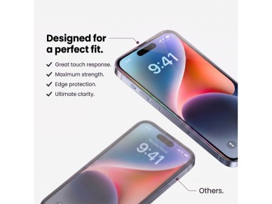 Protector de pantalla de vidrio templado Tech-Protect Glass Fit+ (paquete de 2) para Xiaomi Redmi 17 Protector de pantalla de vidrio templado Tech-Protect Glass Fit+ (paquete de 2) para Xiaomi Redmi 17