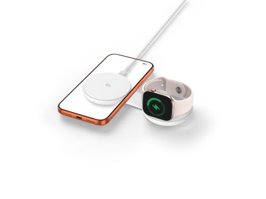 Cargador inalámbrico Tech-Protect A55 2 en 1 MagSafe de 25 W QI2.2 + cable USB-C/USB-C de 100 cm - B Cargador inalámbrico Tech-Protect A55 2 en 1 MagSafe de 25 W QI2.2 + cable USB-C/USB-C de 100 cm - B