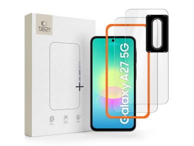 Tech-Protect Easy Set+ Paquete de 2 protectores de pantalla de vidrio templado para la pantalla y vi Tech-Protect Easy Set+ Paquete de 2 protectores de pantalla de vidrio templado para la pantalla y vi