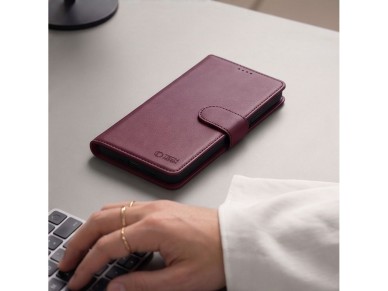 Tech-Protect Wallet MagSafe case for iPhone 17 Pro / 18 Pro - burgundy Tech-Protect Wallet MagSafe case for iPhone 17 Pro / 18 Pro - burgundy