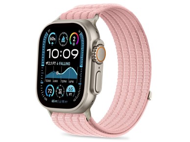 Tech-Protect Nylon Sport Band for Apple Watch 44/45/46/49 mm - Light Pink Tech-Protect Nylon Sport Band for Apple Watch 44/45/46/49 mm - Light Pink