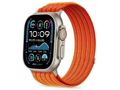 Tech-Protect Nylon Sport Band for Apple Watch 44 / 45 / 46 / 49 mm - Orange Tech-Protect Nylon Sport Band for Apple Watch 44 / 45 / 46 / 49 mm - Orange