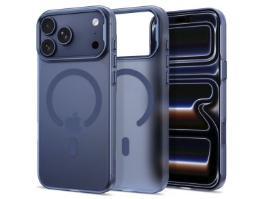 Tech-Protect MagZero MagSafe Case for iPhone 17 Pro Max / 18 Pro Max - Matte Navy Blue