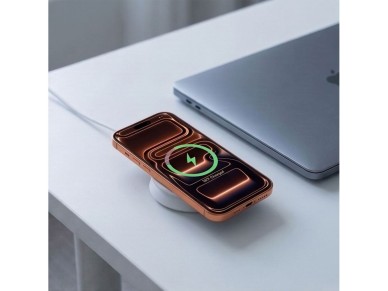 Cargador inalámbrico Tech-Protect A55 2 en 1 MagSafe de 25 W QI2.2 + cable USB-C/USB-C de 100 cm - B Cargador inalámbrico Tech-Protect A55 2 en 1 MagSafe de 25 W QI2.2 + cable USB-C/USB-C de 100 cm - B