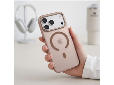 Funda Tech-Protect MagZero MagSafe para iPhone 17 Pro / 18 Pro - marrón mate Funda Tech-Protect MagZero MagSafe para iPhone 17 Pro / 18 Pro - marrón mate