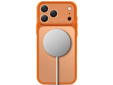 Tech-Protect MagPrime MagSafe CC Case for iPhone 18 Pro Max / 17 Pro Max - Matte Orange Tech-Protect MagPrime MagSafe CC Case for iPhone 18 Pro Max / 17 Pro Max - Matte Orange