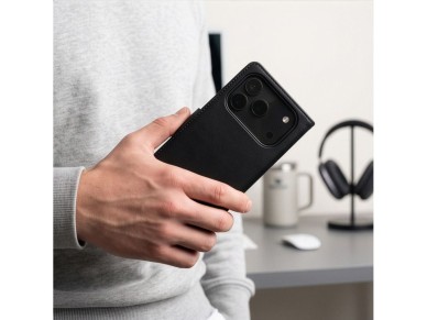 Funda tipo cartera Tech-Protect MagSafe para iPhone 17 Pro / 18 Pro - negro mate Funda tipo cartera Tech-Protect MagSafe para iPhone 17 Pro / 18 Pro - negro mate