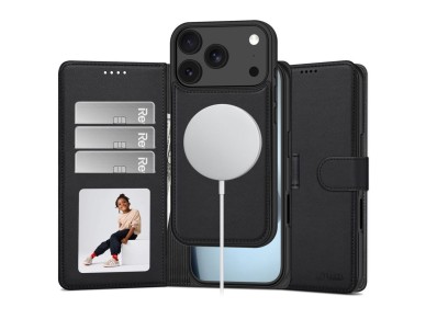 Funda tipo cartera Tech-Protect MagSafe para iPhone 17 Pro / 18 Pro - negro mate Funda tipo cartera Tech-Protect MagSafe para iPhone 17 Pro / 18 Pro - negro mate