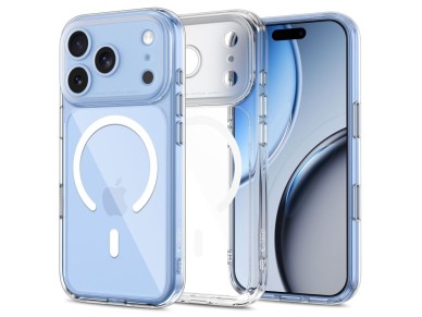 Tech-Protect MagPeak MagSafe CC Case for iPhone 18 Pro / 17 Pro - Clear Tech-Protect MagPeak MagSafe CC Case for iPhone 18 Pro / 17 Pro - Clear
