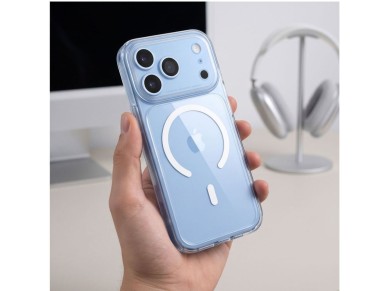 Tech-Protect MagPeak MagSafe CC Case for iPhone 18 Pro Max / 17 Pro Max - Clear Tech-Protect MagPeak MagSafe CC Case for iPhone 18 Pro Max / 17 Pro Max - Clear