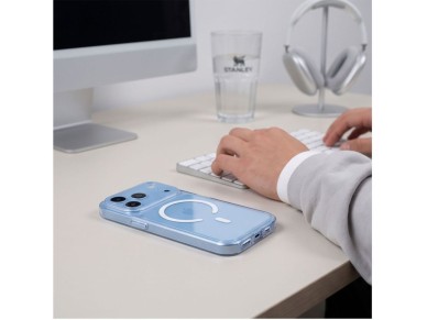 Tech-Protect MagPeak MagSafe CC Case for iPhone 18 Pro / 17 Pro - Clear Tech-Protect MagPeak MagSafe CC Case for iPhone 18 Pro / 17 Pro - Clear