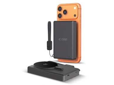 Batería externa TECH-PROTECT PB40 LIFEMAG MAGSAFE de 10000 mAh y 25 W con carga inalámbrica QI2.2, c Batería externa TECH-PROTECT PB40 LIFEMAG MAGSAFE de 10000 mAh y 25 W con carga inalámbrica QI2.2, c
