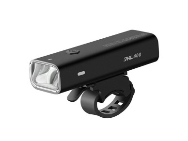 Luz delantera para bicicleta Rockbros RHL400 de 400 lm con USB-C - Negra Luz delantera para bicicleta Rockbros RHL400 de 400 lm con USB-C - Negra