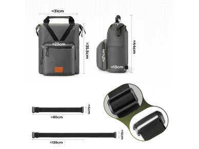 Rockbros H43 Backpack for Brompton Folding Bike - Gray Rockbros H43 Backpack for Brompton Folding Bike - Gray