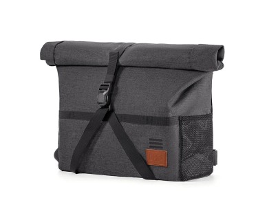 Bolsa multifuncional para guid�o de bicicleta Rockbros H48 - Cinza