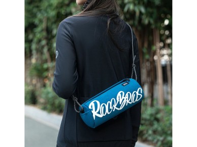 Bolsa para manillar de bicicleta Rockbros G006 Flash Journey de 3,6 L - Azul