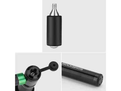 Rockbros HQ-75D-CO2 Manual/Aluminum CO2 Pump - Black Rockbros HQ-75D-CO2 Manual/Aluminum CO2 Pump - Black