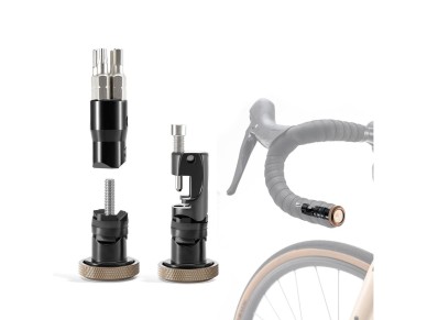 Rockbros ROAD TO SKY VK-KC10 6-in-1 Handlebar-Mounted Bicycle Multitool - Brown Rockbros ROAD TO SKY VK-KC10 6-in-1 Handlebar-Mounted Bicycle Multitool - Brown