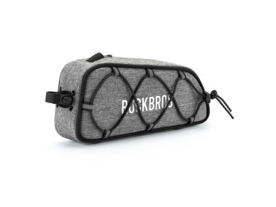 Bolsa de quadro impermeável Rockbros TL004 ROAD TO SKY 0,7L para bicicleta - Cinza Bolsa de quadro impermeável Rockbros TL004 ROAD TO SKY 0,7L para bicicleta - Cinza