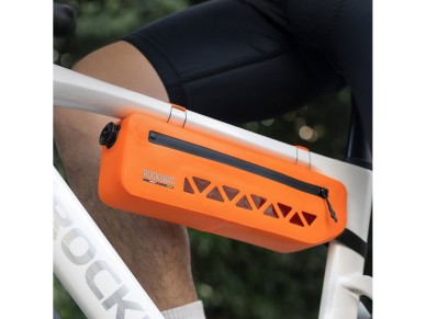 Rockbros AS-140 ROAD TO SKY waterproof frame bag 1.7 l - orange Rockbros AS-140 ROAD TO SKY waterproof frame bag 1.7 l - orange