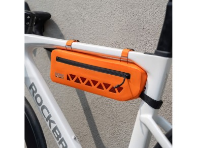 Rockbros AS-140 ROAD TO SKY waterproof frame bag 1.7 l - orange Rockbros AS-140 ROAD TO SKY waterproof frame bag 1.7 l - orange
