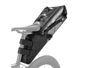 Bolsa de asiento Rockbros AS-013 de 10 litros - Negra