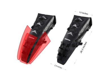 Bolsa de asiento Rockbros AS-013 de 10 litros - Negra