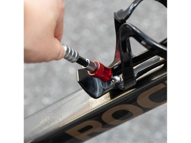 Juego de herramientas multiusos para bicicleta Rockbros con llave de carraca y palancas para neum�ti