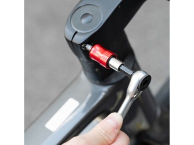 Juego de herramientas multiusos para bicicleta Rockbros con llave de carraca y palancas para neum�ti