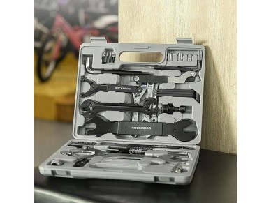 Kit de reparación de bicicletas Rockbros 43210810001 - gris Kit de reparación de bicicletas Rockbros 43210810001 - gris