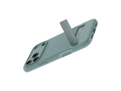 Capa Spigen Parallax "S" MagSafe para iPhone 17 Pro - Verde Capa Spigen Parallax "S" MagSafe para iPhone 17 Pro - Verde