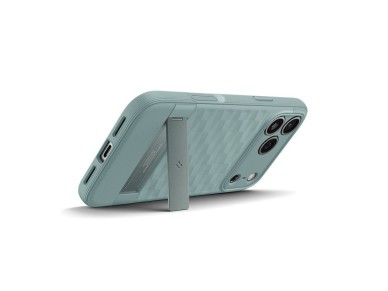 Capa Spigen Parallax "S" MagSafe para iPhone 17 Pro - Verde Capa Spigen Parallax "S" MagSafe para iPhone 17 Pro - Verde
