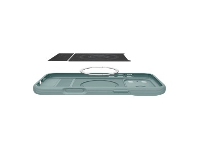 Capa Spigen Parallax "S" MagSafe para iPhone 17 Pro - Verde Capa Spigen Parallax "S" MagSafe para iPhone 17 Pro - Verde