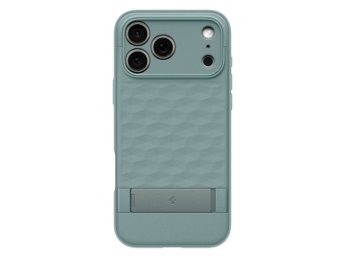 Capa Spigen Parallax "S" MagSafe para iPhone 17 Pro - Verde Capa Spigen Parallax "S" MagSafe para iPhone 17 Pro - Verde